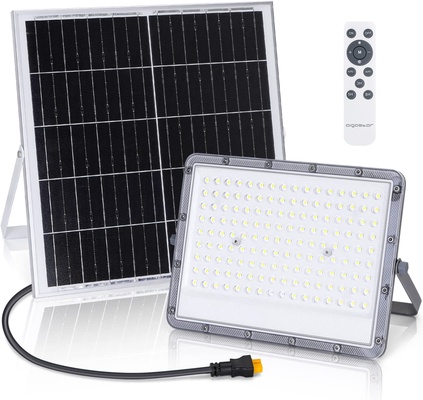 Foco Led con Panel Solar 200w 6500k